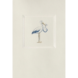 Greeting Cards - Blue Stork 